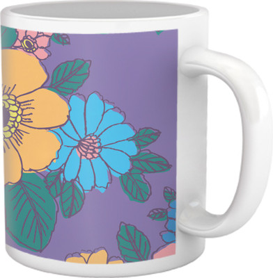 50% OFF on Tiedribbons Shy Shine_Geometric Multicolor_ Purple Pattern Ceramic Mug 325 ml 50% OFF on Tiedribbons Shy Shine_Geometric Multicolor_ Purple Pattern Ceramic Mug 325 ml