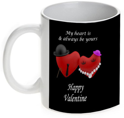 63% OFF on Mugwala My Heart Always Yours Red Valentine Ceramic Mug 330 ml 63% OFF on Mugwala My Heart Always Yours Red Valentine Ceramic Mug 330 ml