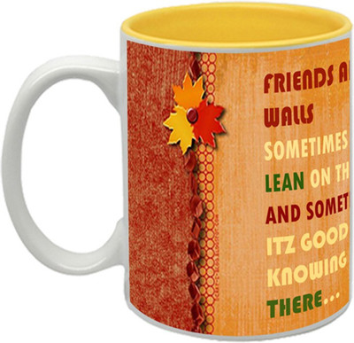 54% OFF on Mugwala Friends Are Like Wall Ceramic Mug 350 ml