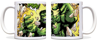 60% OFF on ShopMantra Angry Hulk In Action Black Ceramic Mug 300 ml 60% OFF on ShopMantra Angry Hulk In Action Black Ceramic Mug 300 ml