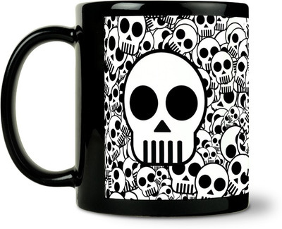 36% OFF on ShopMantra Candy Skull Ceramic Mug 300 ml