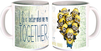 25% OFF on Shopkeeda Friends Forever Ceramic Mug 350 ml 25% OFF on Shopkeeda Friends Forever Ceramic Mug 350 ml