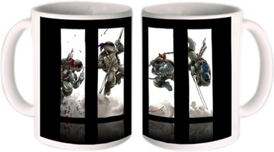 62% OFF on Shopkeeda Turtles Ceramic Mug 350 ml