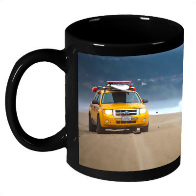 72% OFF on AMY Lifeguard Car Ceramic Mug 325 ml