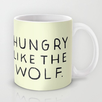 50% OFF on Astrode Hungry Like The Wolf Ceramic Mug 325 ml