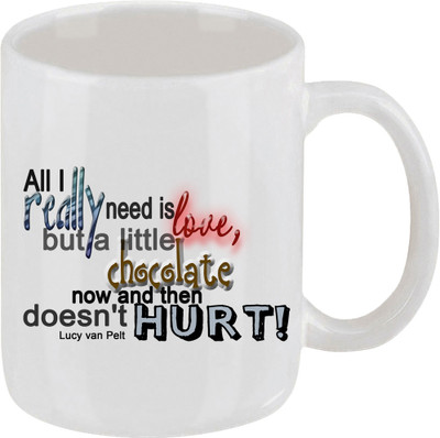 16% OFF on Ellicon All I Really Need Is Love Ceramic Mug 16% OFF on Ellicon All I Really Need Is Love Ceramic Mug