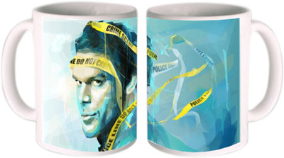 25% OFF on Shopkeeda Crime Scene Ceramic Mug 350 ml