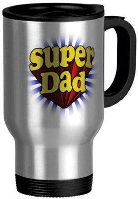 Giftsmate Super Dad Travel Ceramic Mug 330 ml