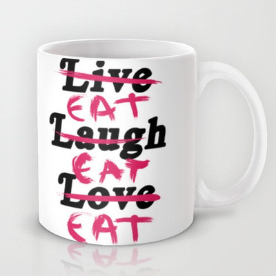 58% OFF on Astrode Eat Eat Eat Ceramic Mug 325 ml 58% OFF on Astrode Eat Eat Eat Ceramic Mug 325 ml