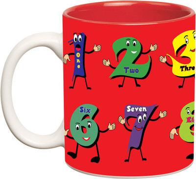 54% OFF on Mugwala Kids Number Learning Birthday Ceramic Mug 330 ml 54% OFF on Mugwala Kids Number Learning Birthday Ceramic Mug 330 ml