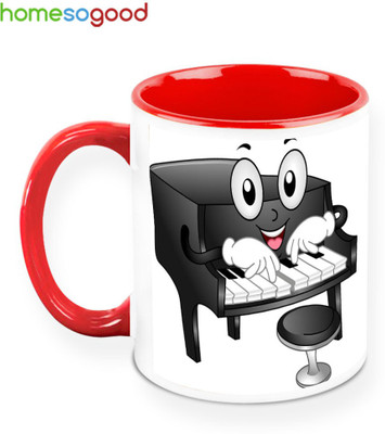 33% OFF on HomeSoGood Music Expresses Feelings Ceramic Mug 325 ml 33% OFF on HomeSoGood Music Expresses Feelings Ceramic Mug 325 ml