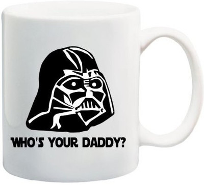 40% OFF on Teeskart Who's Your Daddy Porcelain Mug 300 ml 40% OFF on Teeskart Who's Your Daddy Porcelain Mug 300 ml