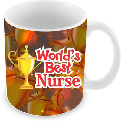 26% OFF on Everyday Gifts World's Best Nurse Ceramic Mug 325 ml