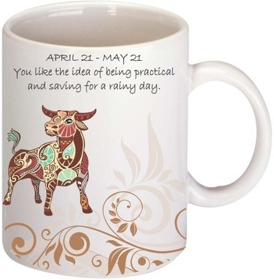 45% OFF on Printland Taurus Coffee Ceramic Mug 350 ml 45% OFF on Printland Taurus Coffee Ceramic Mug 350 ml