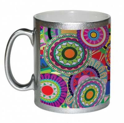 67% OFF on AMY Colorfull Jaipuri Circle Flower Design Ceramic Mug 325 ml 67% OFF on AMY Colorfull Jaipuri Circle Flower Design Ceramic Mug 325 ml