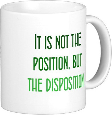 32% OFF on Exoctic Silver Mast Quotes A063 Ceramic Mug 250 ml