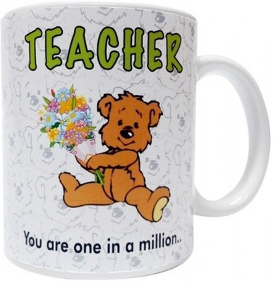 23% OFF on Everyday Gifts One in Million Gift for Teacher Ceramic Mug 400 ml
