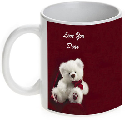 63% OFF on Mugwala Love You Dear Love Valentine Ceramic Mug 63% OFF on Mugwala Love You Dear Love Valentine Ceramic Mug
