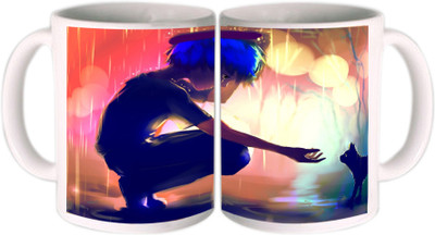 25% OFF on Shopkeeda Cat Rain Ceramic Mug 350 ml 25% OFF on Shopkeeda Cat Rain Ceramic Mug 350 ml
