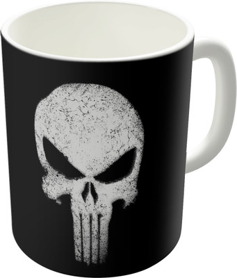 80% OFF on The Fappy Store Skull Ceramic Mug 300 ml