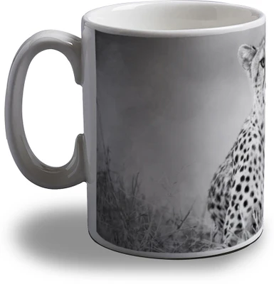 15% OFF on Artifa Leopard AMG0320 Porcelain, Ceramic Mug 350 ml