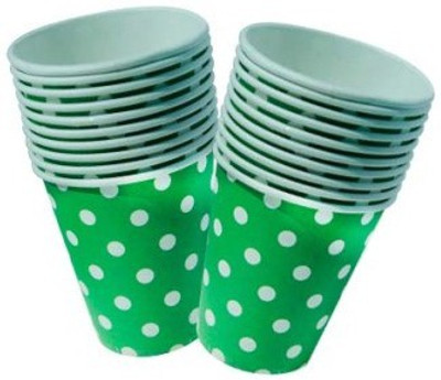 10% OFF on Smartcraft Polka Dotted Cup-Green Paper Mug 10% OFF on Smartcraft Polka Dotted Cup-Green Paper Mug