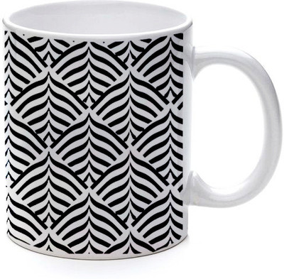 45% OFF on Printland Leaf Pattern Ceramic Mug 350 ml 45% OFF on Printland Leaf Pattern Ceramic Mug 350 ml