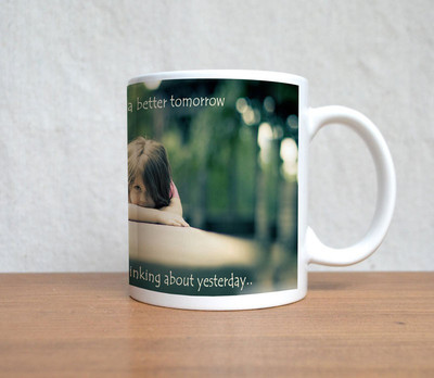 50% OFF on StyBuzz You CanT Have A Btter With Girl Porcelain Mug 300 ml