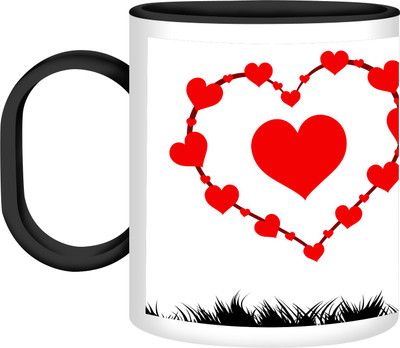 30% OFF on Refeel Gifts My Love Keeps Growing For You Unbreakable Plastic Mug 325 ml