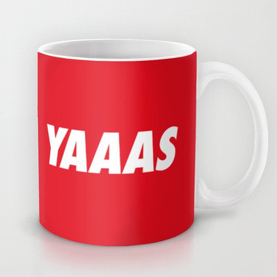 41% OFF on Astrode Yaaas Ceramic Mug 325 ml 41% OFF on Astrode Yaaas Ceramic Mug 325 ml
