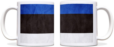 60% OFF on ShopMantra Tricolor Black Ceramic Mug 300 ml