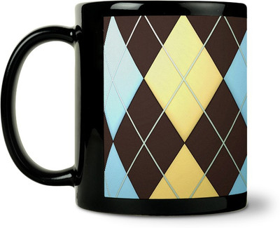 36% OFF on ShopMantra Vintage Strips Ceramic Mug 300 ml