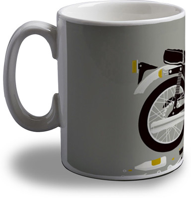 15% OFF on Artifa Bike Repair Porcelain, Ceramic Mug 350 ml
