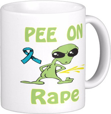 37% OFF on Exoctic Silver Let's Raise Voice: Anti Rape C005 Ceramic Mug 300 ml 37% OFF on Exoctic Silver Let's Raise Voice: Anti Rape C005 Ceramic Mug 300 ml