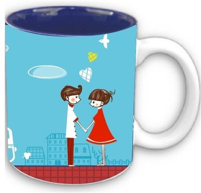46% OFF on Printland Sweet Love Inside Color Ceramic Mug 360 ml 46% OFF on Printland Sweet Love Inside Color Ceramic Mug 360 ml