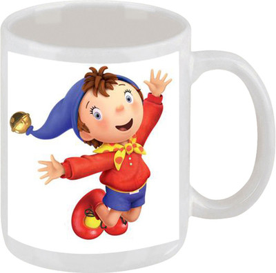28% OFF on Ellicon E82 Noddy Cartoon Ceramic Mug 325 ml