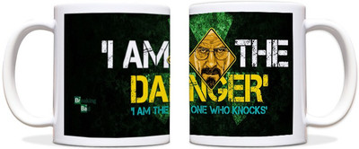 60% OFF on ShopMantra Breaking Bad Danger Black Ceramic Mug 300 ml