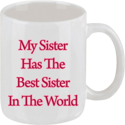 16% OFF on Ellicon 10 Best Sister In The World Ceramic Mug 16% OFF on Ellicon 10 Best Sister In The World Ceramic Mug