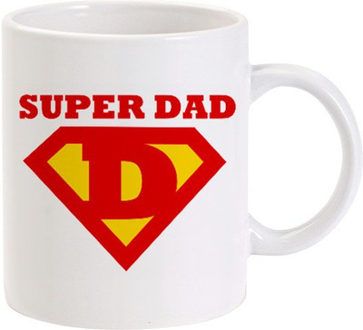 50% OFF on LOLprint Super Dad D Ceramic Mug 325 ml 50% OFF on LOLprint Super Dad D Ceramic Mug 325 ml