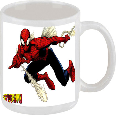 28% OFF on Ellicon E91 Spiderman Cartoon Ceramic Mug 325 ml 28% OFF on Ellicon E91 Spiderman Cartoon Ceramic Mug 325 ml