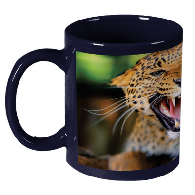56% OFF on Amy Jaguar Animal Dark Blue Ceramic Mug 330 ml 56% OFF on Amy Jaguar Animal Dark Blue Ceramic Mug 330 ml