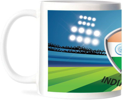 50% OFF on Refeel Gifts India VS Pakistan Ceramic Mug 325 ml