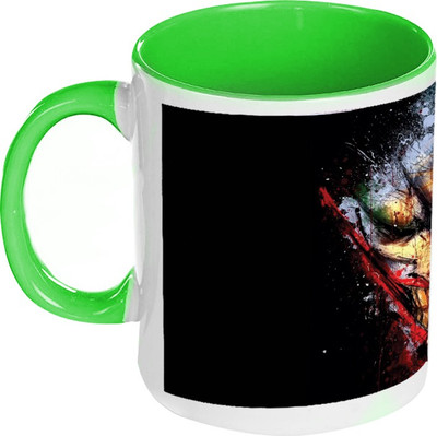 41% OFF on AMY Scary Multicolor Joker Inside Green Coffee Ceramic Mug 41% OFF on AMY Scary Multicolor Joker Inside Green Coffee Ceramic Mug