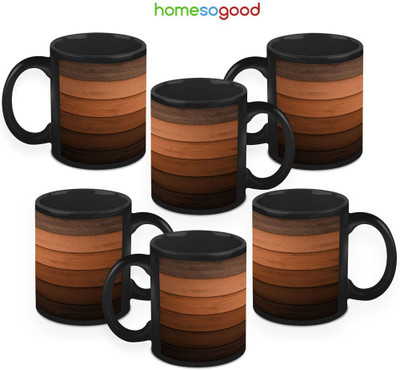 41% OFF on HomeSoGood Stepping Up The Stairs Pack Of 6 Ceramic Mug 325 ml, Pack of 6 41% OFF on HomeSoGood Stepping Up The Stairs Pack Of 6 Ceramic Mug 325 ml, Pack of 6