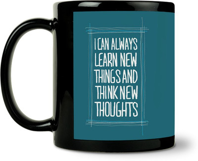 36% OFF on ShopMantra Think New Thoughts Ceramic Mug 300 ml