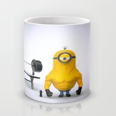 41% OFF on Astrode Minion Gym Ceramic Mug 325 ml 41% OFF on Astrode Minion Gym Ceramic Mug 325 ml