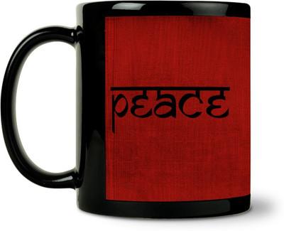 36% OFF on ShopMantra Buddha Peace Quote Red Ceramic Mug 300 ml 36% OFF on ShopMantra Buddha Peace Quote Red Ceramic Mug 300 ml