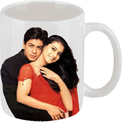 28% OFF on Ellicon E32 Shahrukh Khan And Kajol Ceramic Mug 325 ml 28% OFF on Ellicon E32 Shahrukh Khan And Kajol Ceramic Mug 325 ml