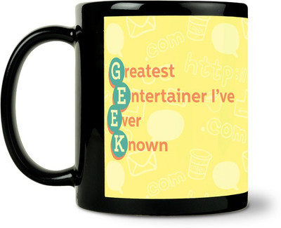 36% OFF on ShopMantra Geek Ceramic Mug 300 ml 36% OFF on ShopMantra Geek Ceramic Mug 300 ml