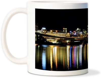 75% OFF on AMY City Lights Beautycoffee Ceramic Mug